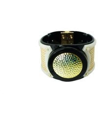 Gissa Bicalho - Handmade Acrylic Bracelet Dune - Lyst
