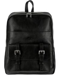 Time Resistance - Leather Backpack Travel Bag - Lyst