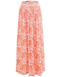 Morrato Bali - Vanalika Maxi Skirt Dakhla Burnt - Lyst