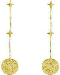 Aurozia - Tarot The Star Drop Earrings - Lyst