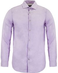lords of harlech - Lionel Linen Button Down Shirt - Lyst
