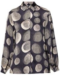 Helen Mcalinden - Viola & Ivory Print Blouse - Lyst