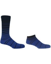 Peper Harow - Made in England - Retro Stripe Luxury Crew & Trainer Socks Bundle - Lyst