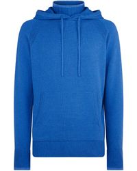 La Granni - Knitted Roll Neck Hoodie - Lyst
