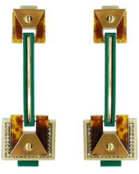 Gissa Bicalho - Earring Long Trapeze - Lyst
