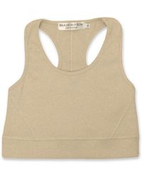Bradford Row - Gia Racer Crop - Lyst