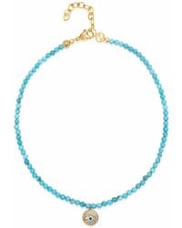 Nialaya - Evil Eye Choker - Lyst