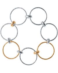 Lucy Quartermaine - Multi Finish Hula Bracelet - Lyst