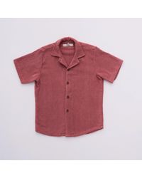 Little Mariner - Dusty Rose Terry Shirt - Lyst