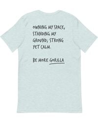 Anchor and Crew - Ice Think Ocean Gorilla Aspirations Cotton Embroidered T-Shirt - Lyst