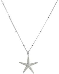 Dainty London - Dainty Starfish Necklace - Lyst
