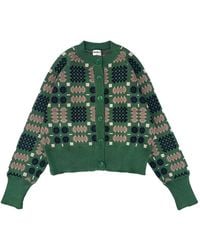 Mabli - Carthen Neat Cotton Cardigan - Lyst