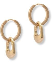 A Weathered Penny - Neve Hoops - Lyst