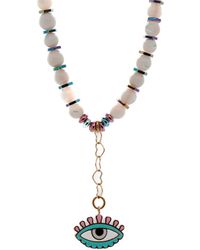 Ebru Jewelry - Love Protection Evil Eye Beaded Necklace - Lyst
