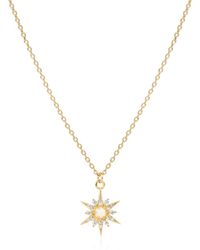 C.J.M - Opal Star Necklace - Lyst