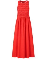 Rose & Nancy - Issy Smocked Cotton Maxi Dress - Lyst