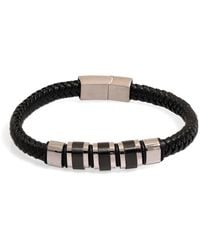 Ebru Jewelry - Fashion Style Leather & Bracelet - Lyst