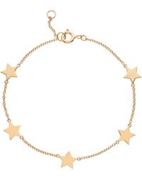 Auree - Alta Vermeil Star Bracelet - Lyst