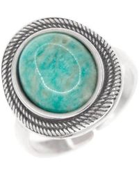 Bermuda Watch Company - Annie Apple Imogen Sterling Amazonite Ring - Lyst