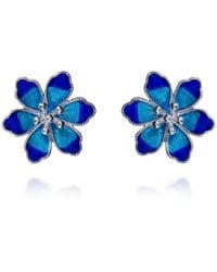 Far East Jewelry - Handcrafted & Enamel Spring Fairy Earrings - Lyst