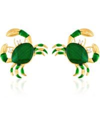 Milou Jewelry - Crab Earrings - Lyst