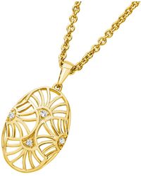 Lucy Quartermaine - Art Deco Oval Pendant - Lyst