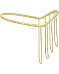 Babaloo - Palm Fringe Cuff Bracelet - Lyst