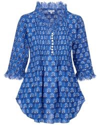 At Last - Sophie Cotton Shirt - Lyst
