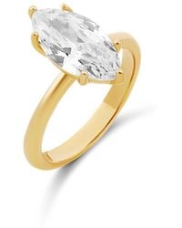 SHYMI - Marquis Shape Cocktail Ring - Lyst