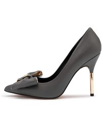 Ilvi - Jacoba Floater Leather Stiletto - Lyst