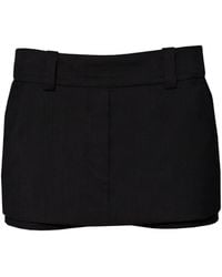 Vestiaire d'un Oiseau Libre - Wool Skort - Lyst