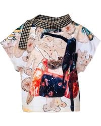 ARTISTA - Artist Printed Top - Lyst