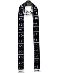 INGMARSON - Tape Measure Wool & Cashmere Thin Scarf - Lyst
