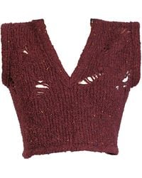 Maison Bogomil - V-Neck Cropped Top - Lyst