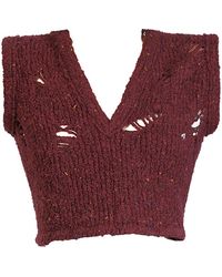 Maison Bogomil - V-Neck Cropped Top - Lyst