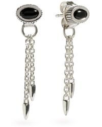 Stone Fruit - Bolo Chain Earrings - Lyst