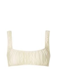 Montce - Neutrals Cream Silkie Zoe Bikini Top - Lyst