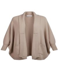 Saachi - Open Front Oversized Cardigan Sweater - Lyst