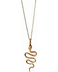 Aki Roc Jewelry - The Love Snake Necklace - Lyst