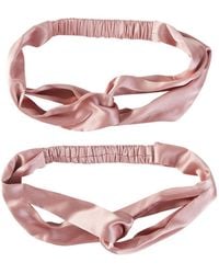 Soft Strokes Silk - Pure Mulberry Silk Turban Style Headband - Lyst