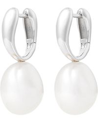 Chiara Tedeschi Jewellery - Napoli Thick Hoops Earrings - Lyst