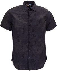 lords of harlech - Scott Paisley Explosion Printed Button Up Shirt - Lyst