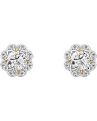 Arte Madrid - Simple Two-Way Floral Stud Earrings - Lyst