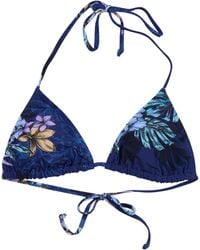 lords of harlech - Flavia Exotic Floral Bikini Top - Lyst