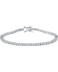 Spero London - Sterling 2Mm Fine Tennis Bracelet - Lyst