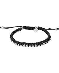 Tateossian - Thompson Macrame Friendship Knot Bracelet With Agate - Lyst