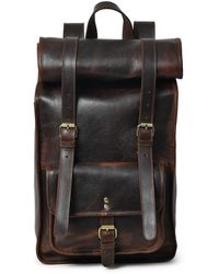 Dötch Leather - The Duvall Rolltop Backpack - Lyst