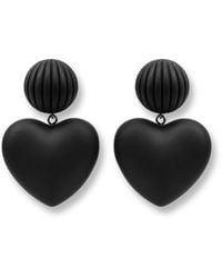 Michael Nash Jewelry - Amour Matte Clip Earrings - Lyst