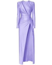 AGGI by HALEWSKI - Adriana Fragrant Lilac Dress - Lyst