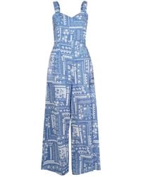 Em & Shi - Ocean Patch Jumpsuit - Lyst